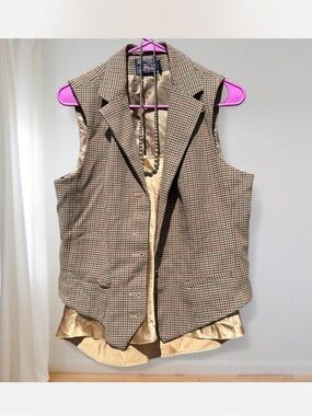 American living Sleeveless Blazer Vest set
